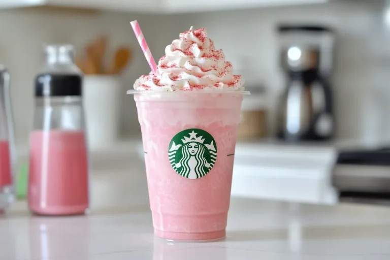 Rachel’s Healthier Frappuccino: A Guilt-Free Delight