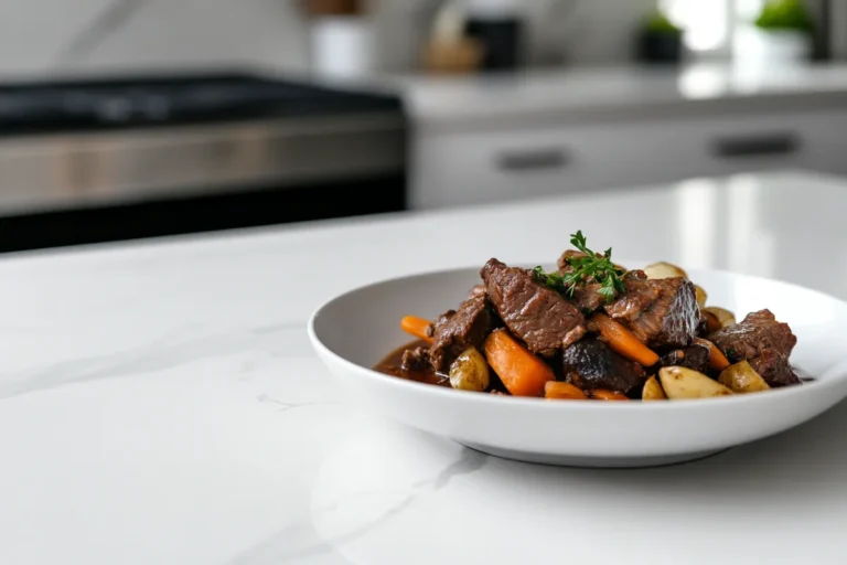 Beef Bourguignon (Slow Cooker): Melt-in-Your-Mouth Delight