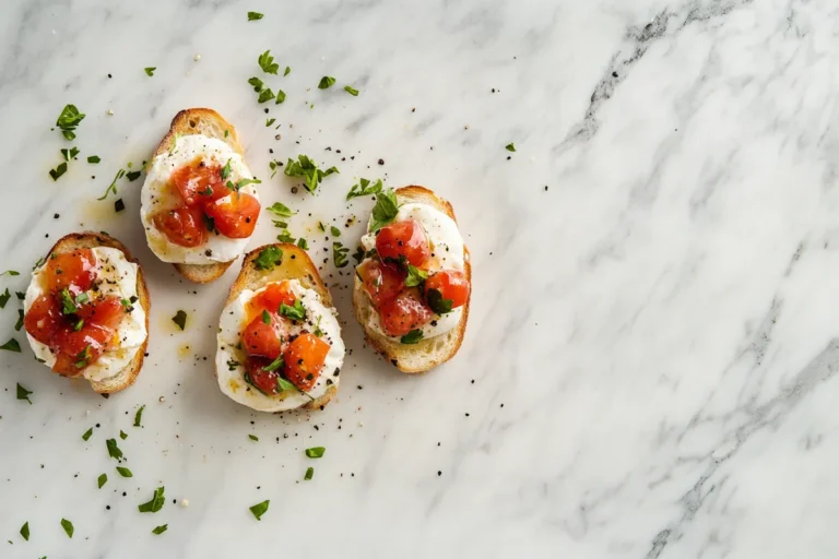 Burrata Bruschettas: A Delightful Italian Appetizer