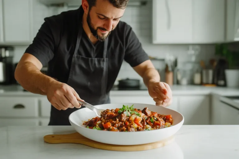 Traditional Greek Beef Stew with a Modern Twist: Recipe