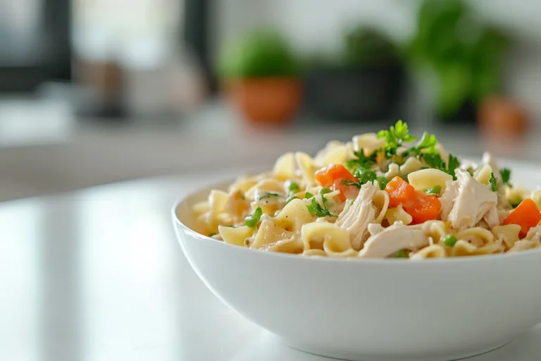 Chicken Noodle Casserole: A Comforting Family Favorite