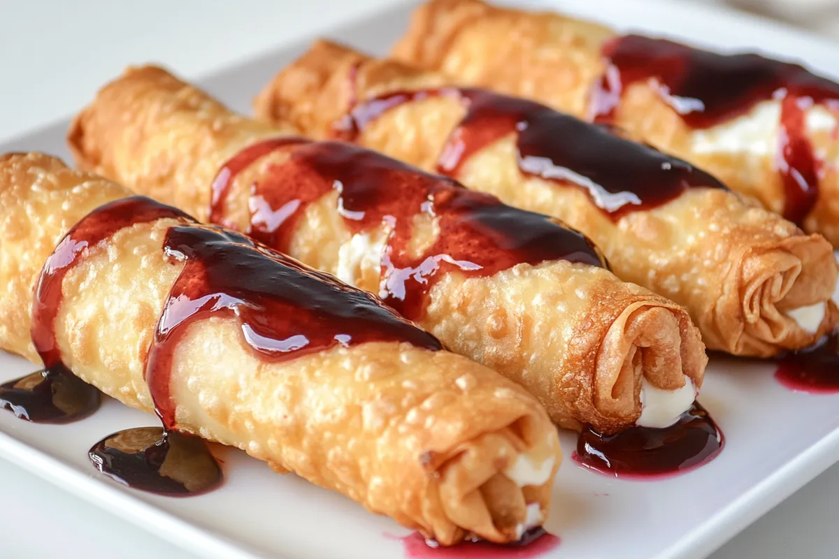 Tips for Air Fryer Cherry Cheesecake Egg Rolls