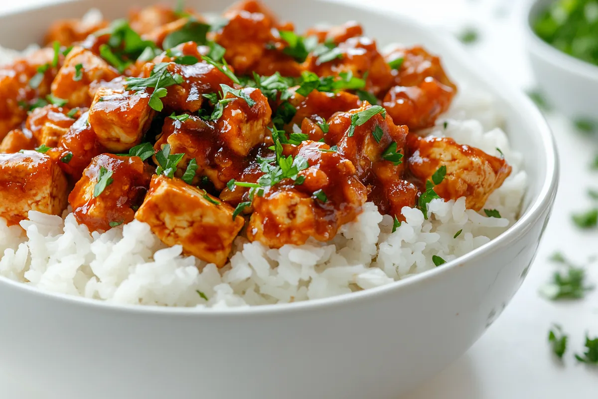 Tips for Spicy Sriracha Tofu Rice Bowls (Air Fryer or Oven)