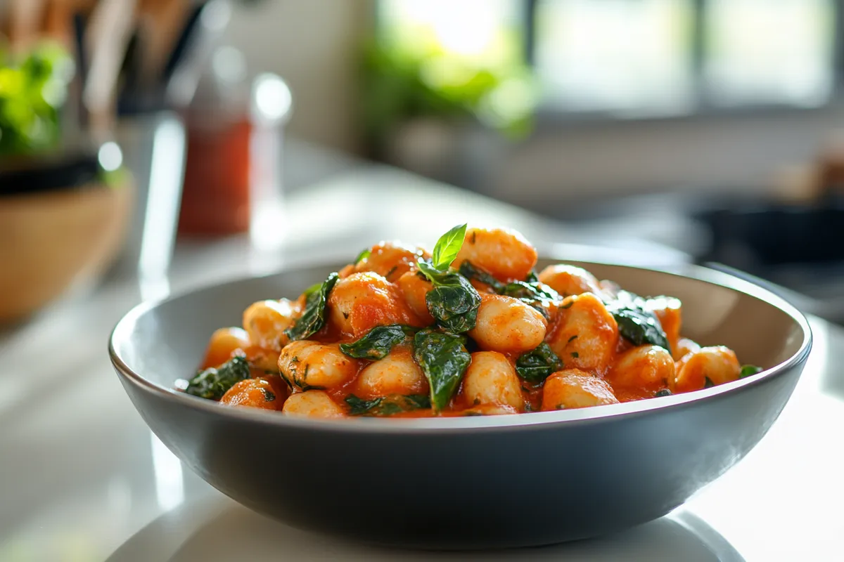 Tips for ONE-PAN Creamy Spinach Gnocchi