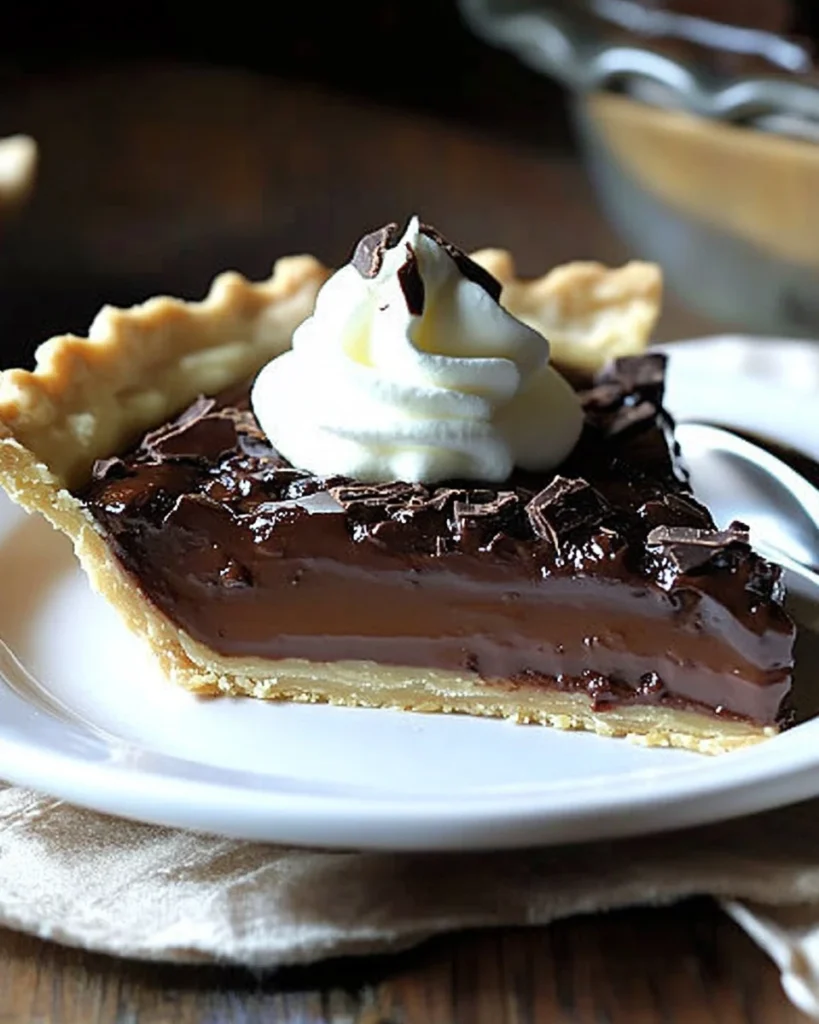 Golden Corral Chocolate Chess Pie