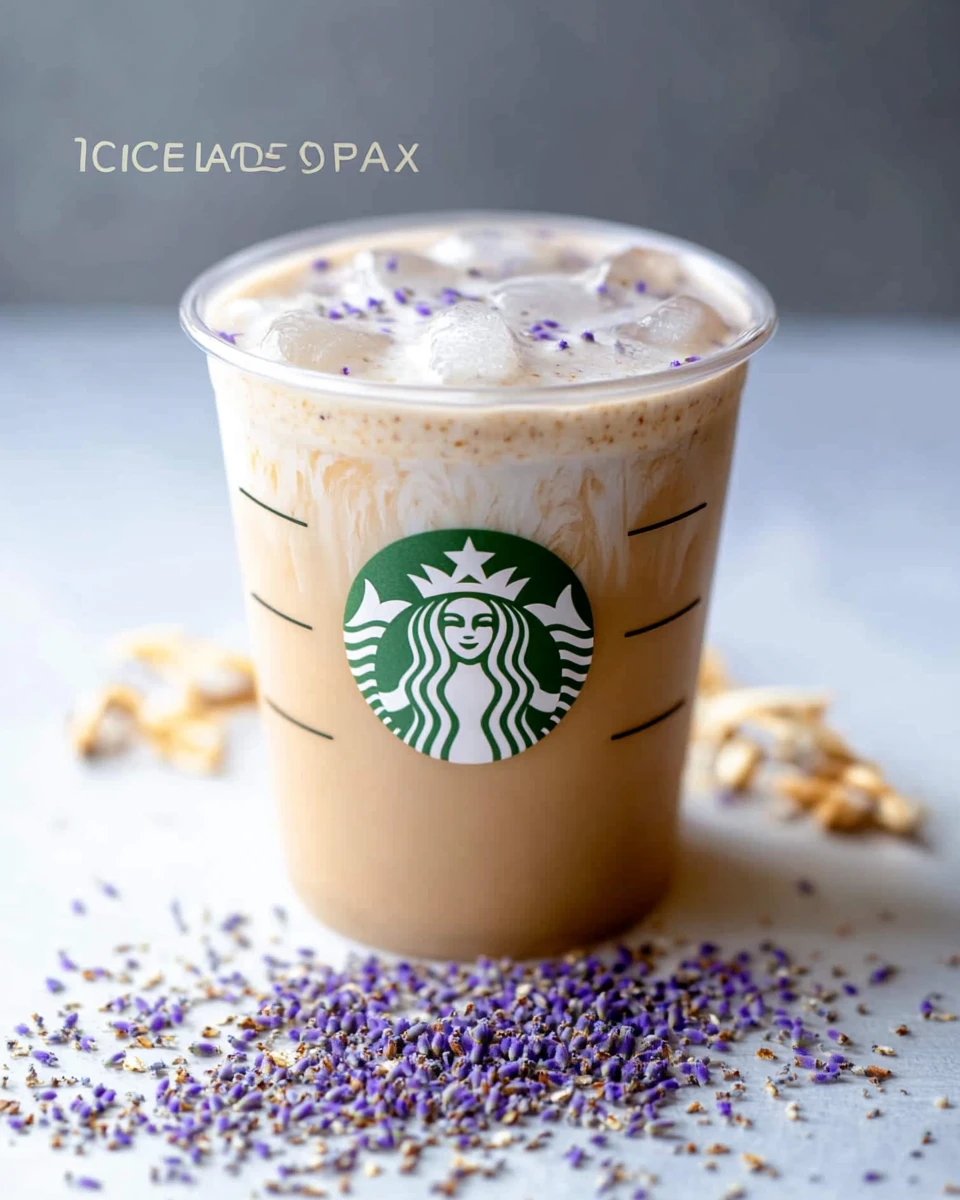 Iced Lavender Oatmilk Latte