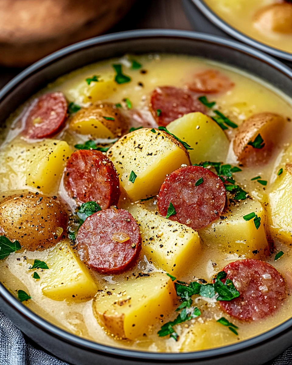 Kielbasa Potato Soup