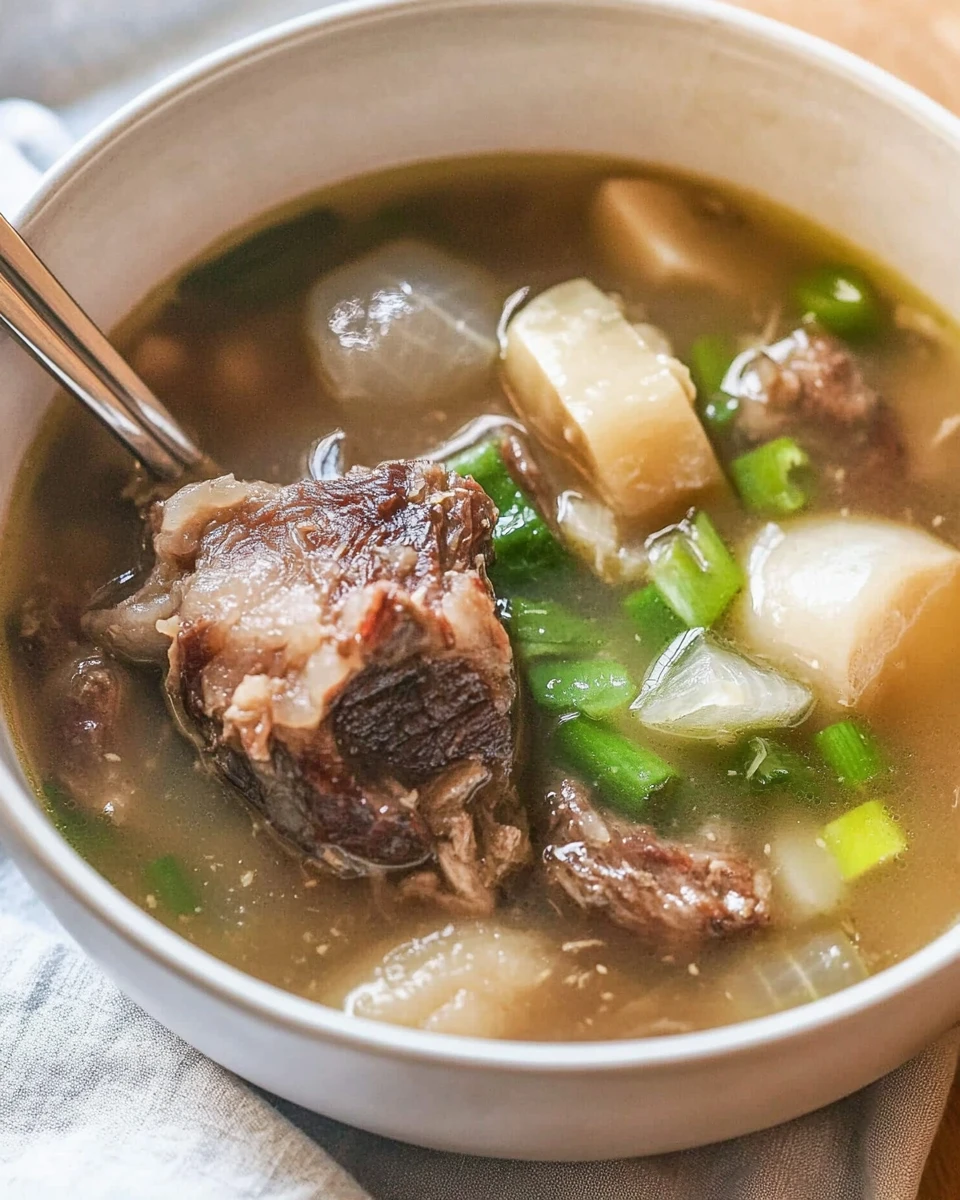 Korean Oxtail Soup