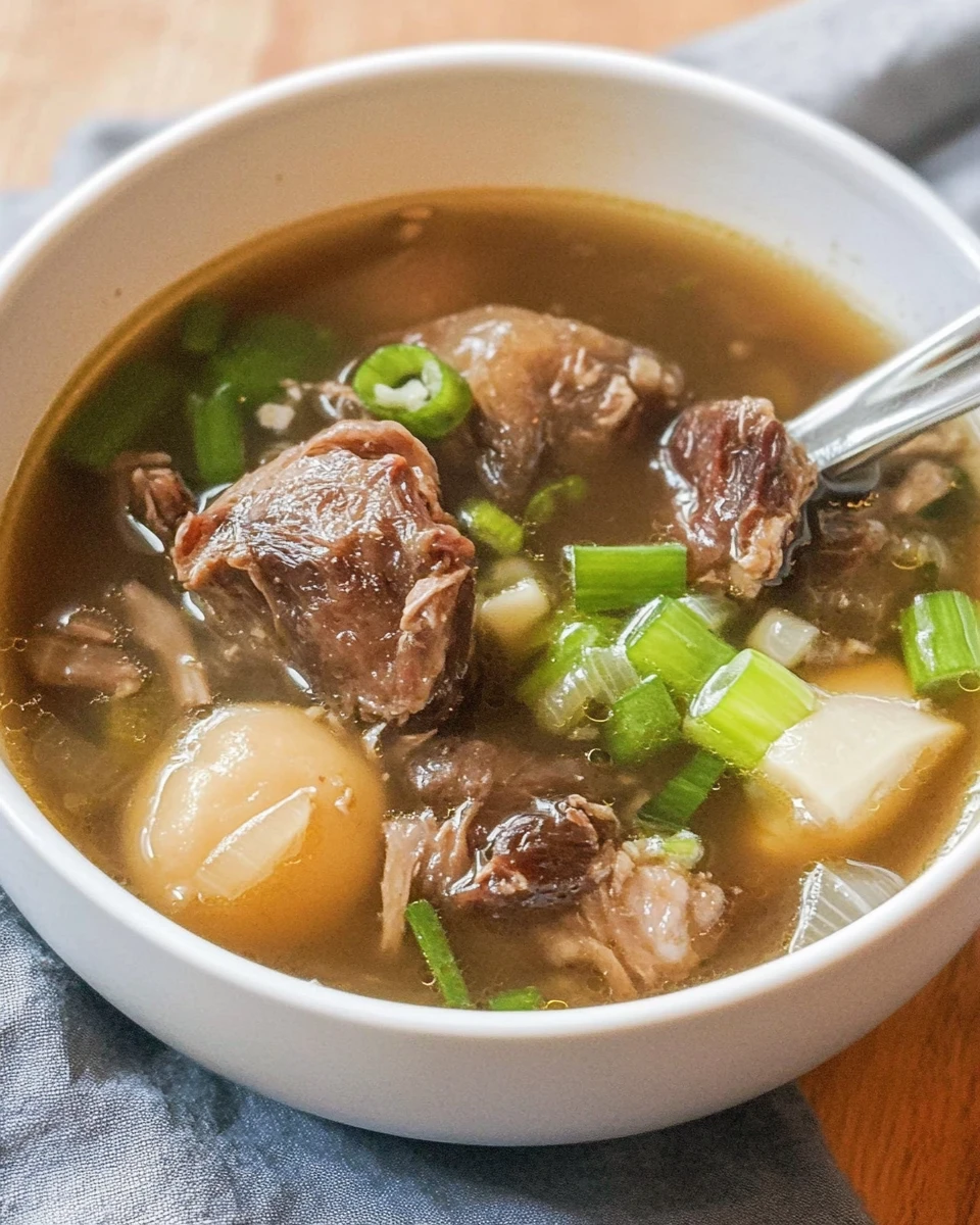 Korean Oxtail Soup