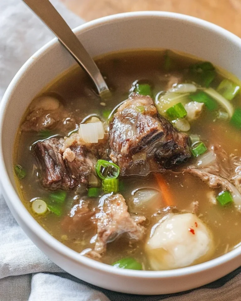 Korean Oxtail Soup