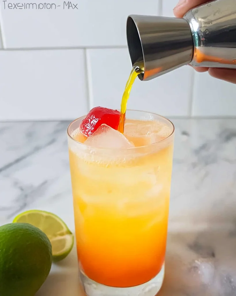 Mexican Sunset – A Tequila Cocktail