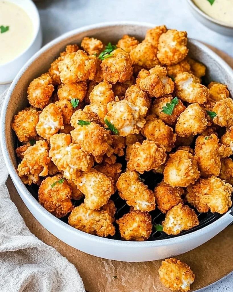 Air Fryer Popcorn Chicken