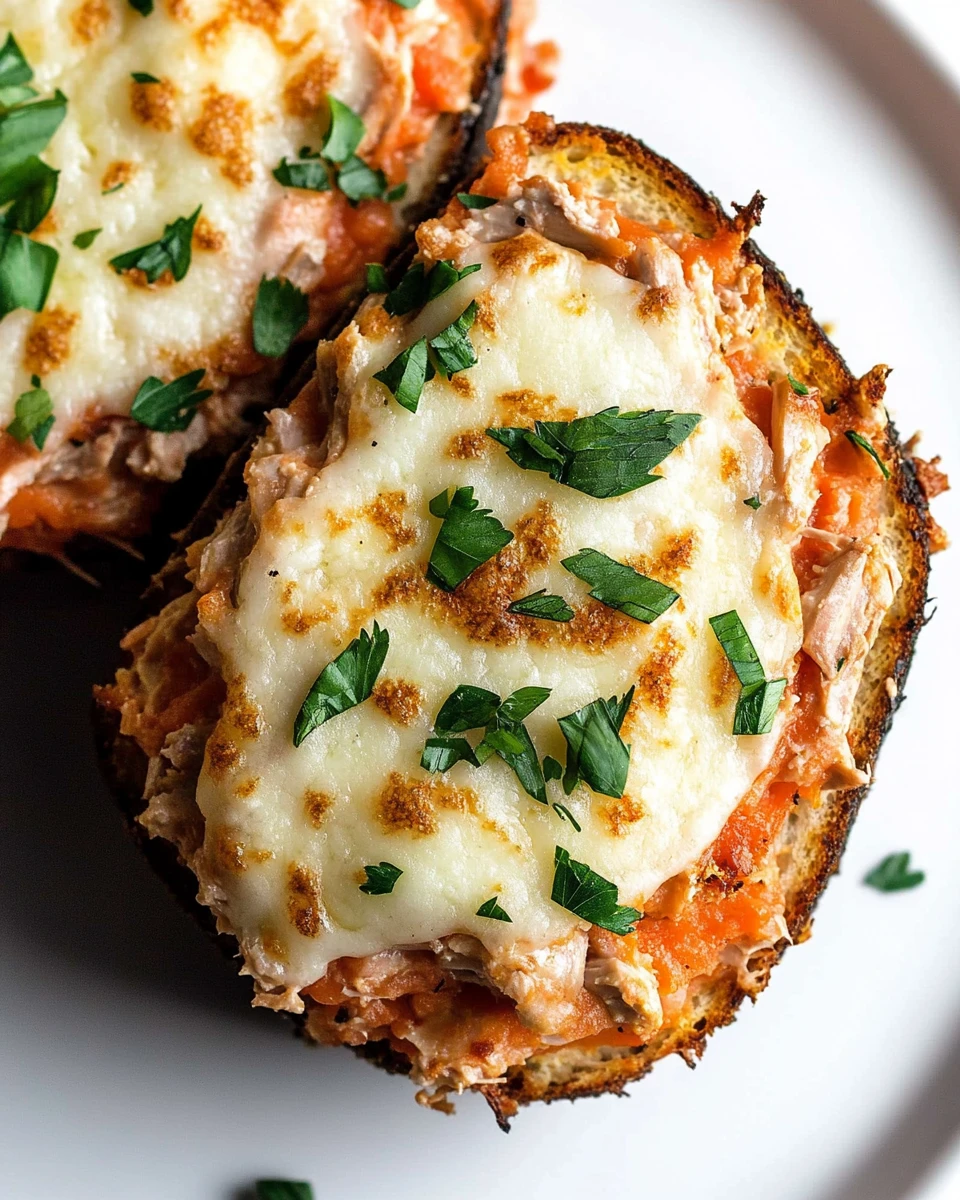 Air Fryer Tuna Melt