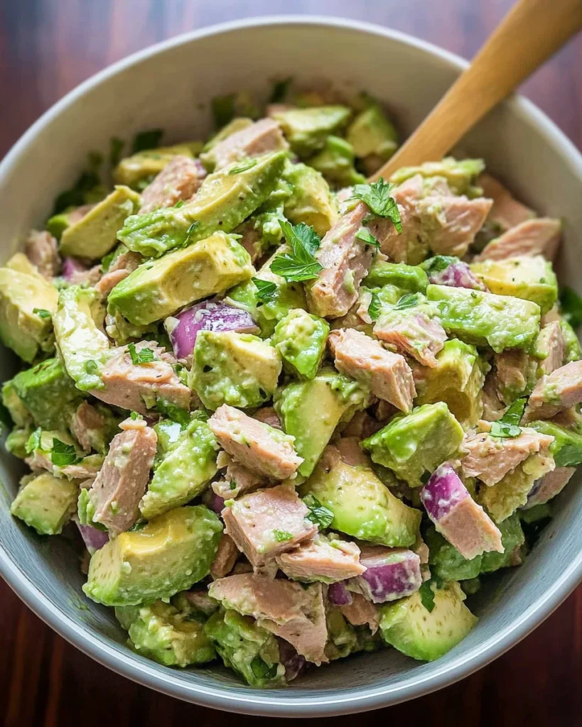 Avocado Tuna Salad