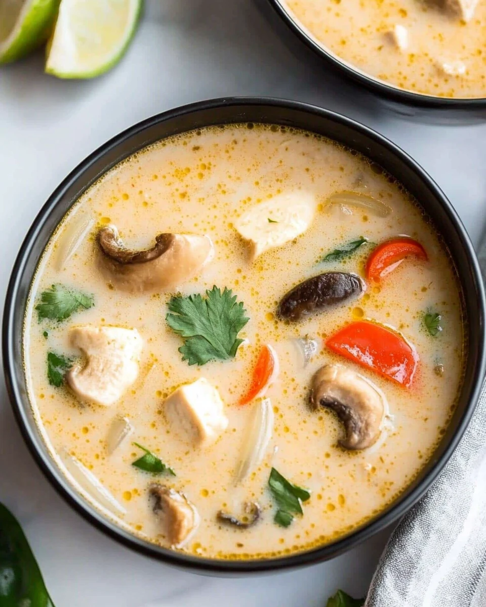 Best Ever Tom Kha Gai Soup