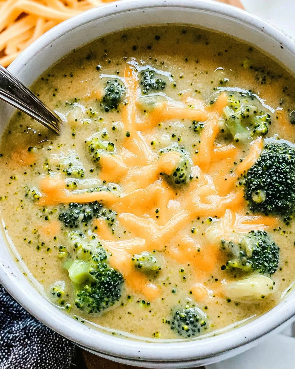 Broccoli Cheddar Soup