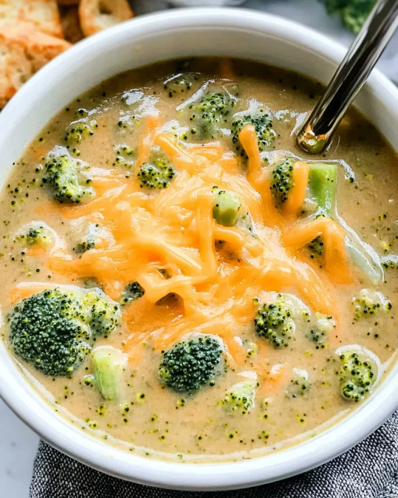 Broccoli Cheddar Soup