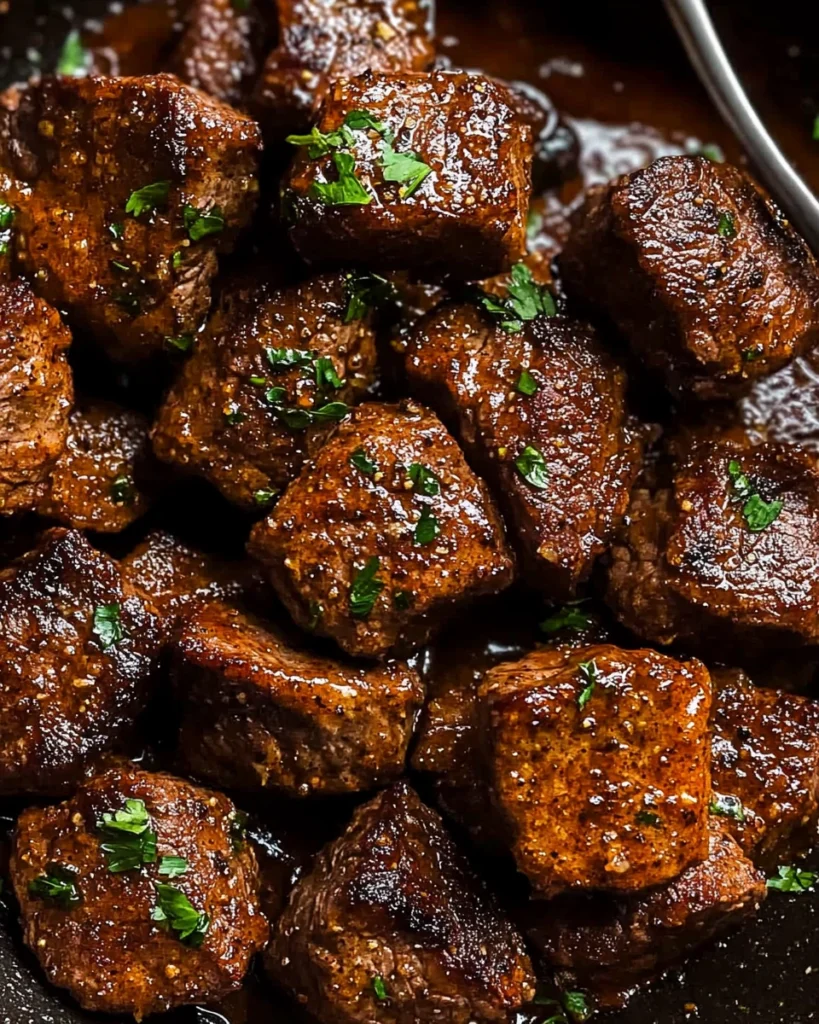 Cajun Garlic Butter Steak Bites