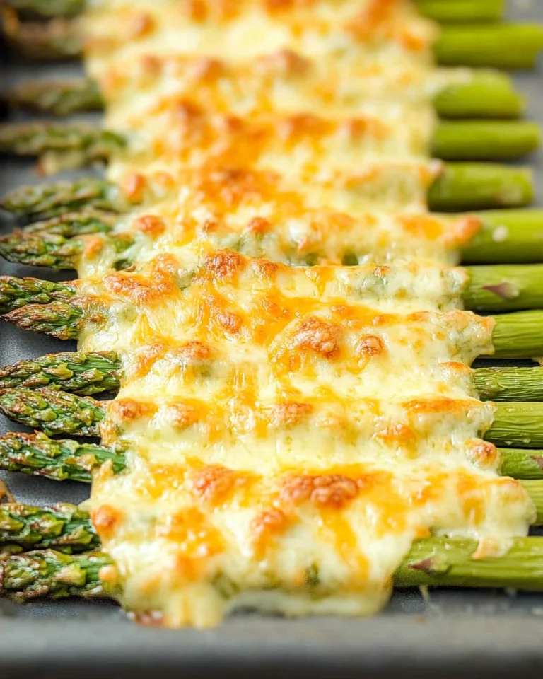 Cheesy Baked Asparagus