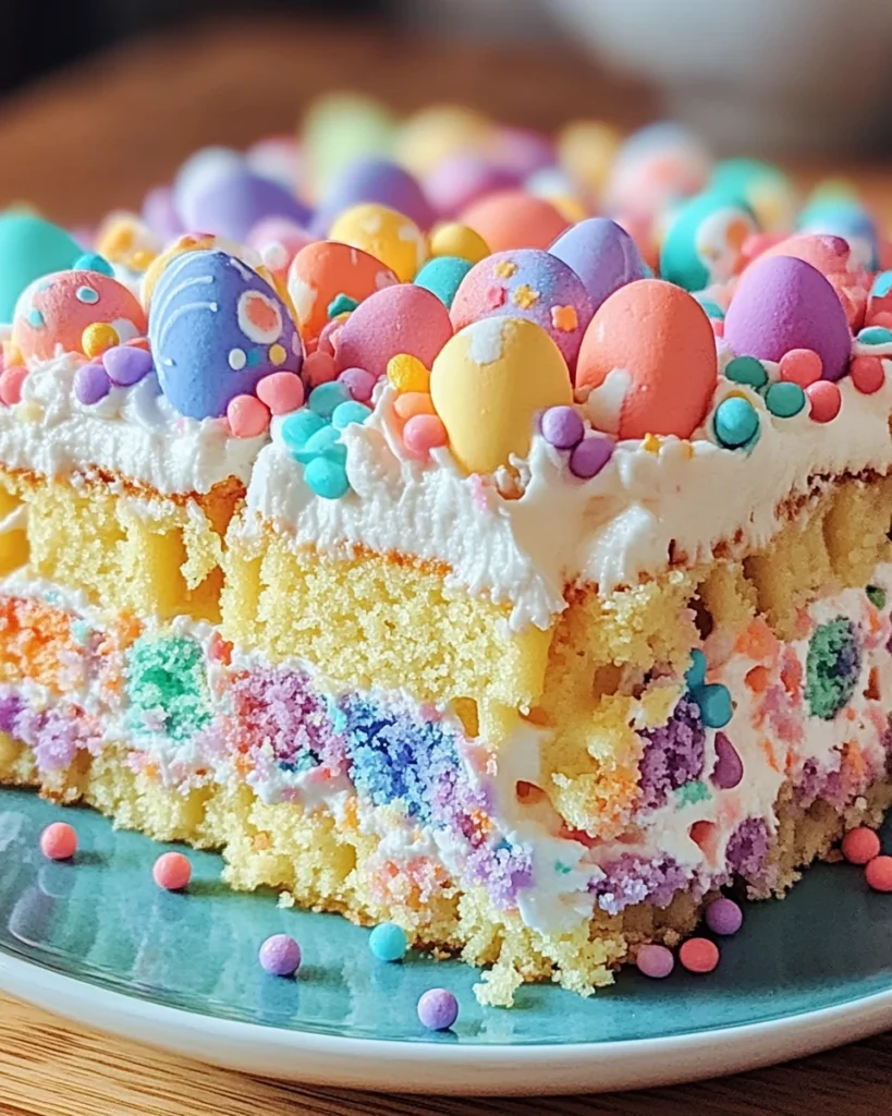 Easter Poke Cake