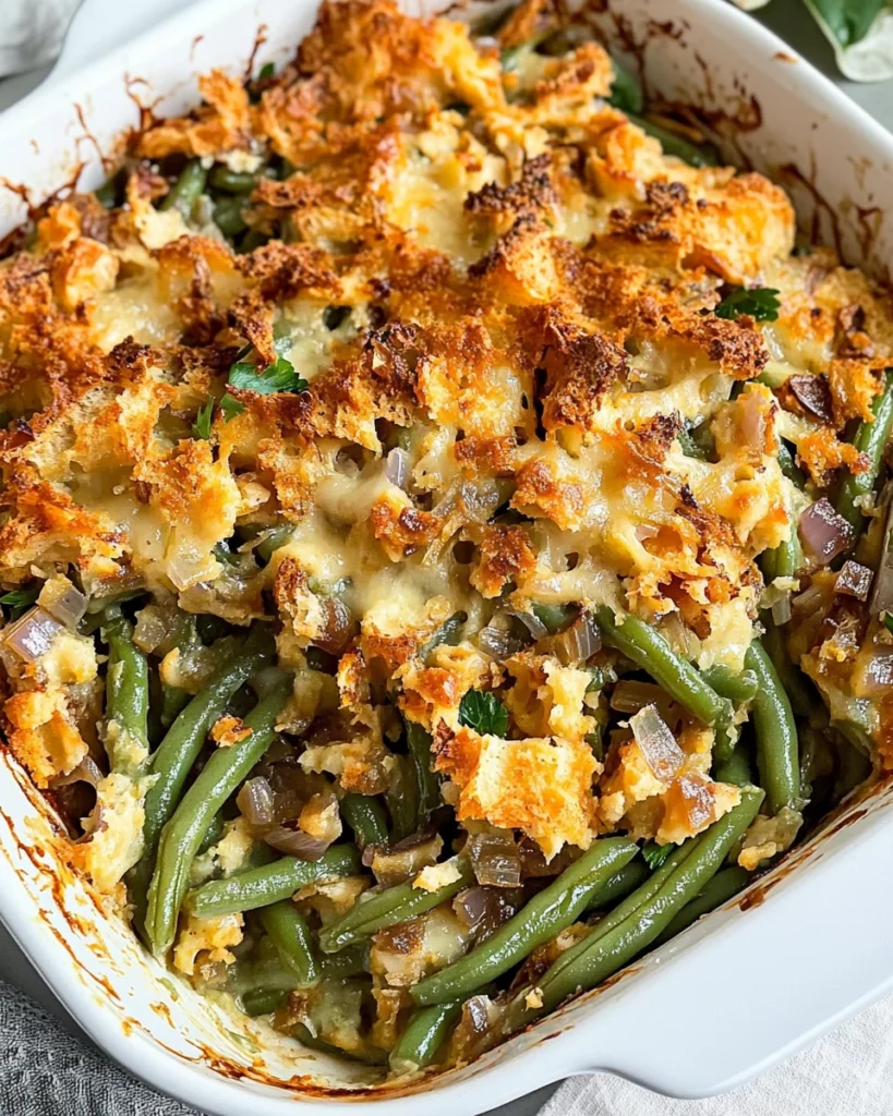 French Onion Green Bean Casserole