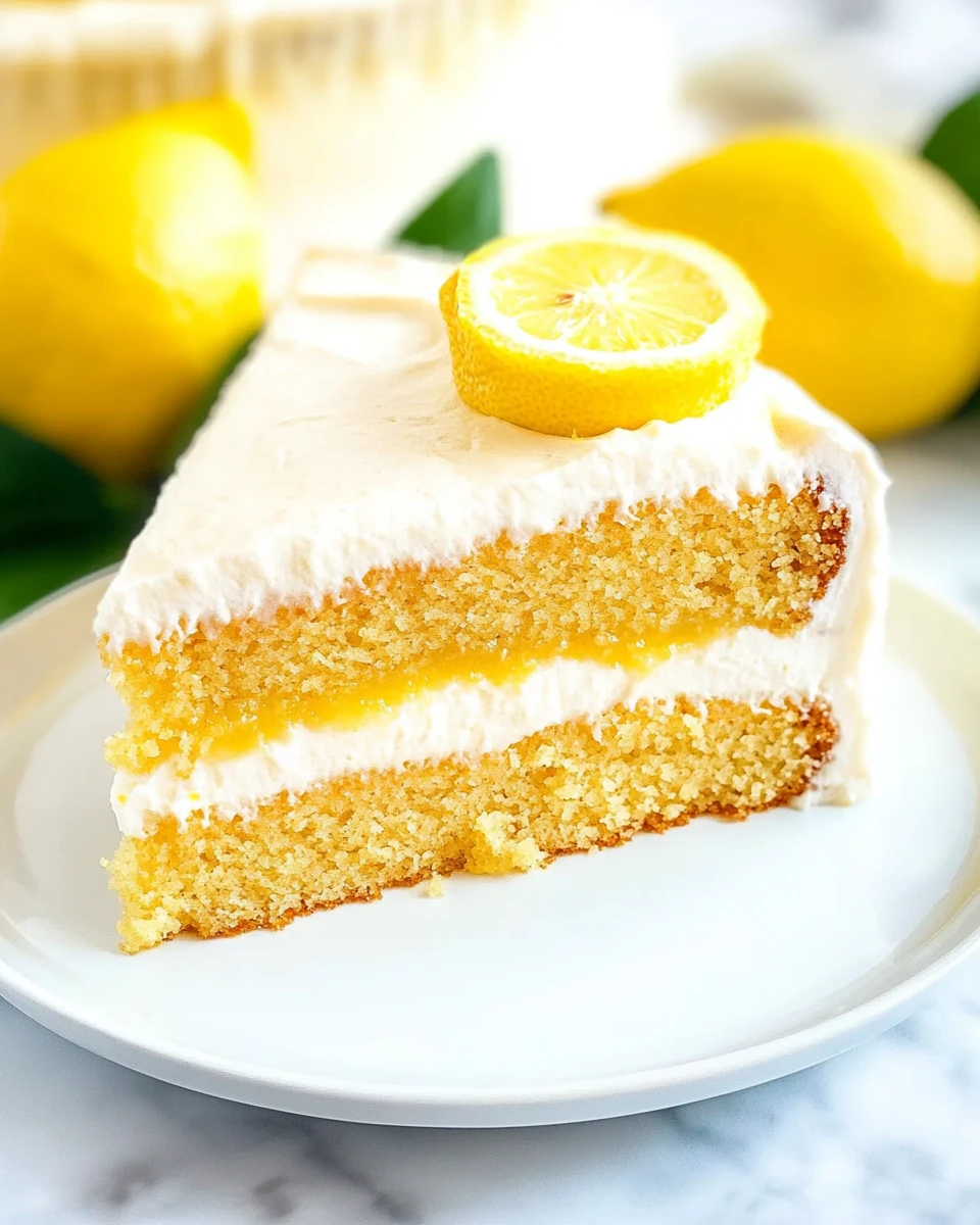 Lemon Curd Cake