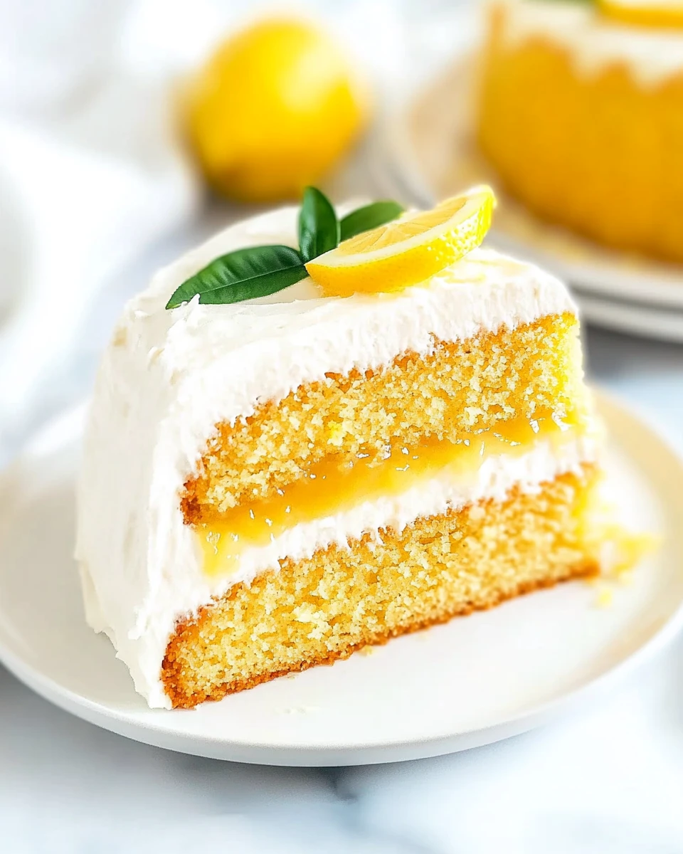 Lemon Curd Cake