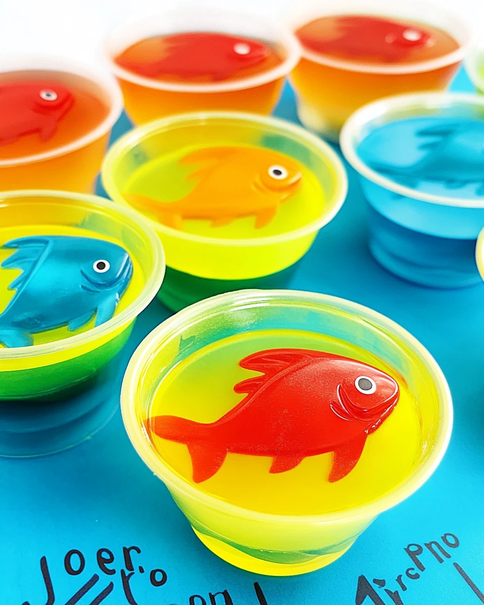 One Fish Two Fish Jello Cups