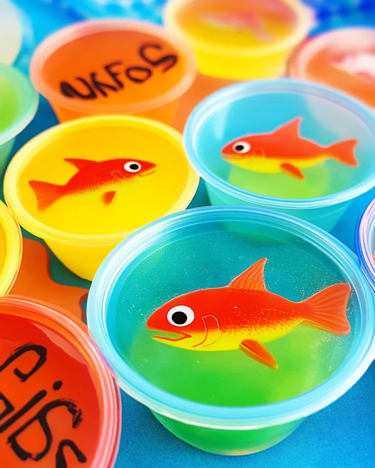 One Fish Two Fish Jello Cups