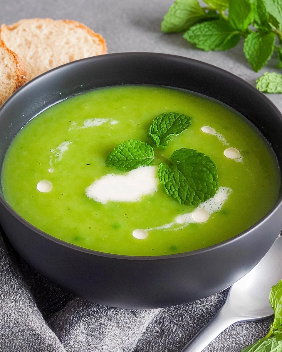 Pea and Mint Soup