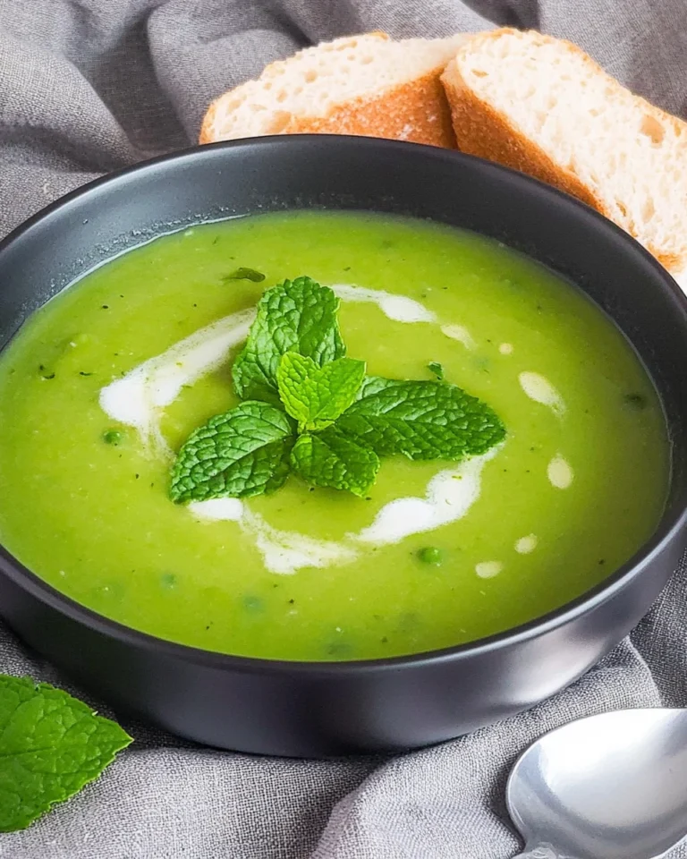 Pea and Mint Soup