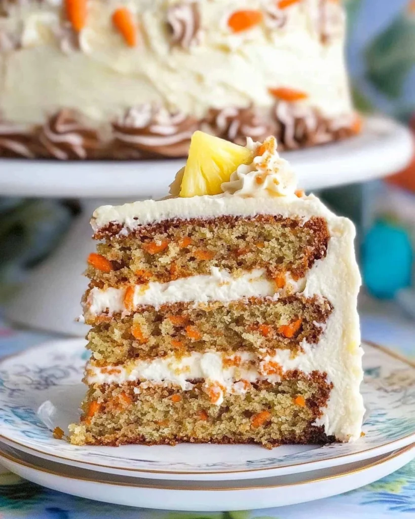 Pineapple Carrot Cake