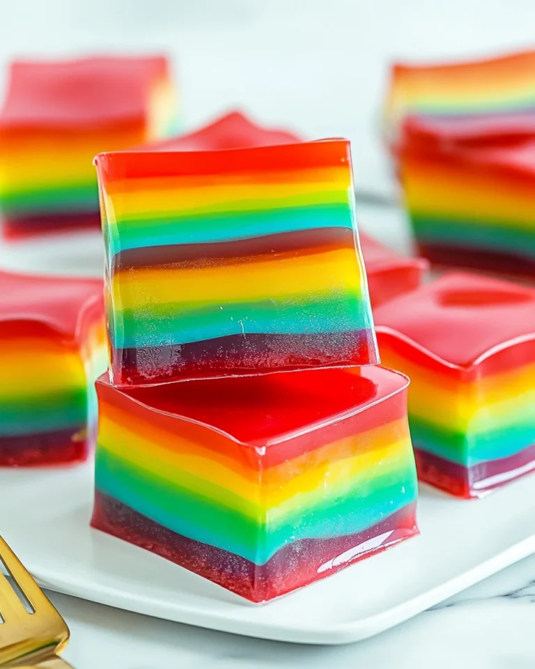 Rainbow Jello