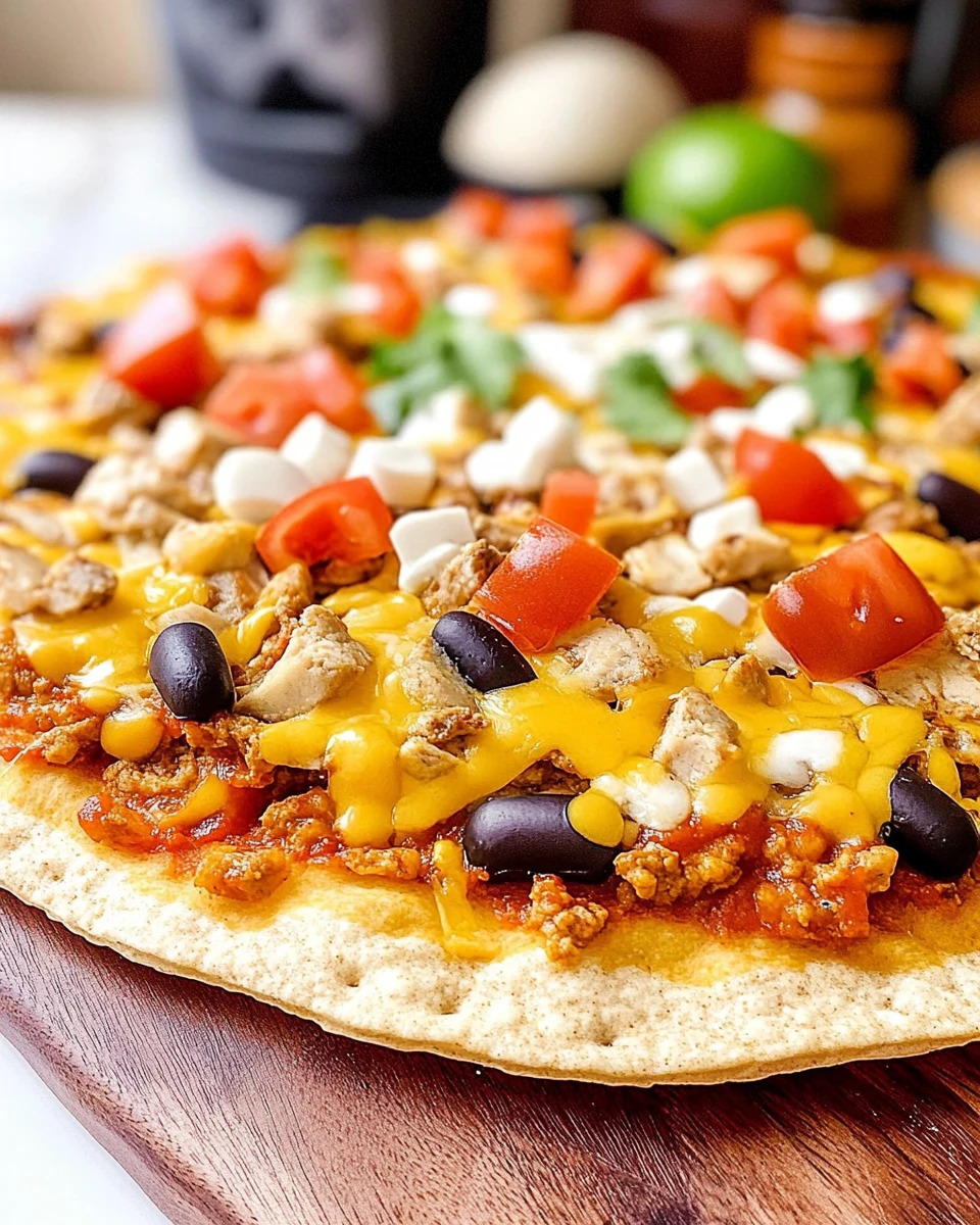 Vegan Copycat Taco Bell Mexican Pizza