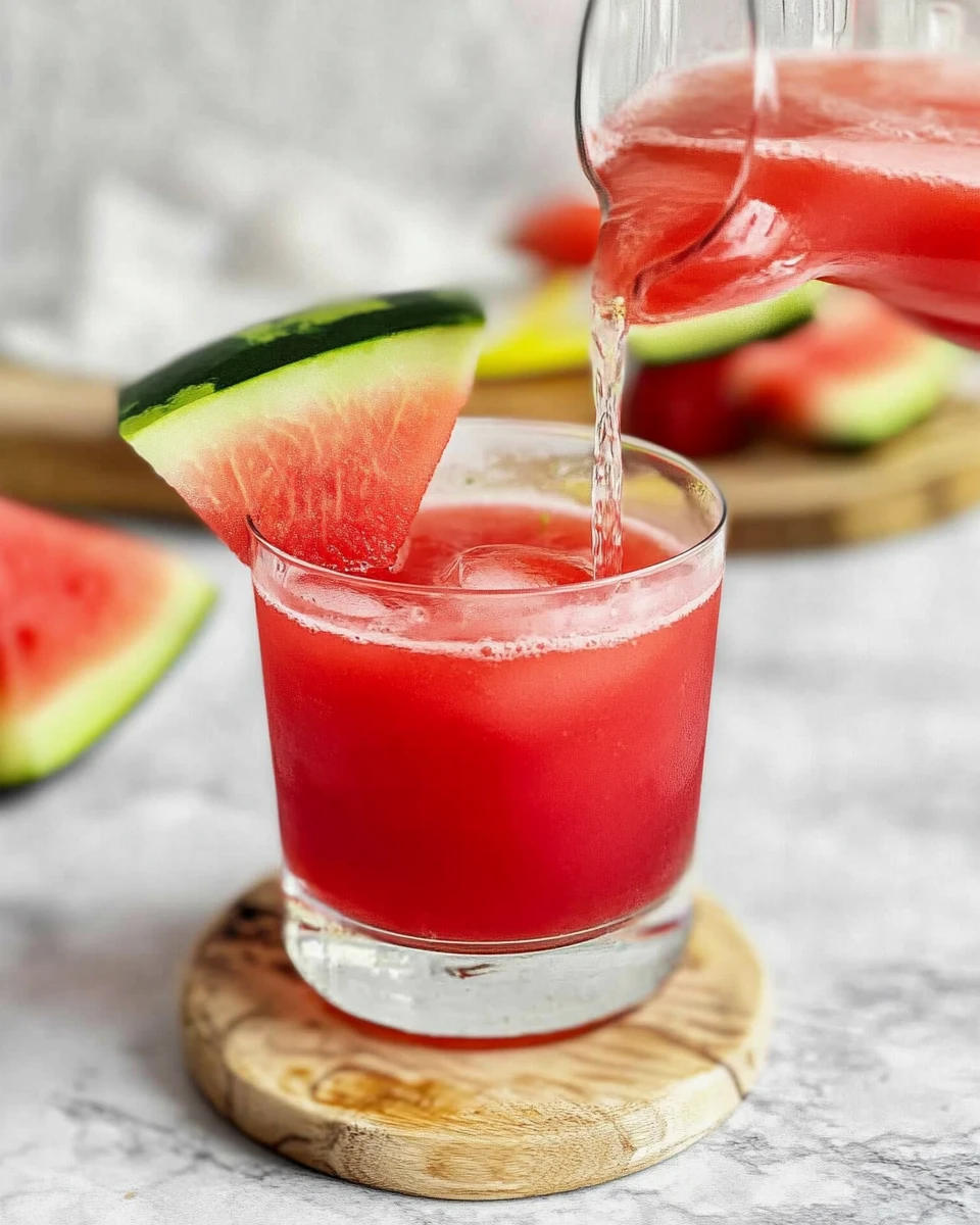 Watermelon Vodka Cocktail