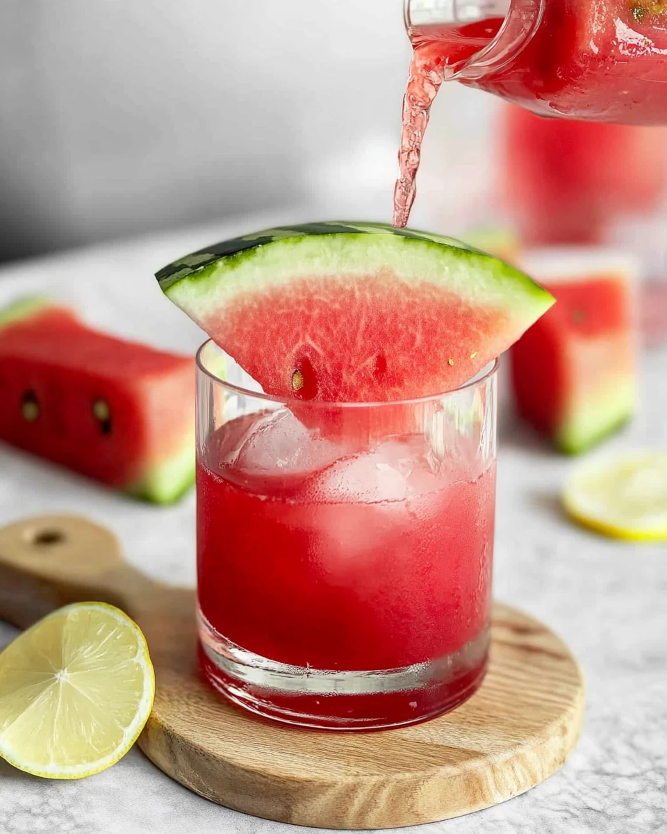 Watermelon Vodka Cocktail